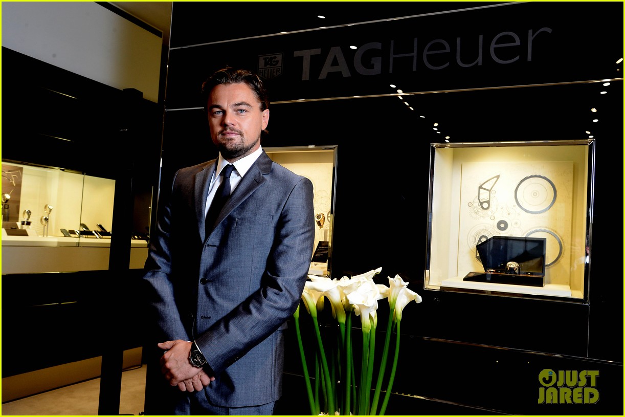 Leonardo DiCaprio TAG Heuer Boutique Opening in Paris! Photo 2987074