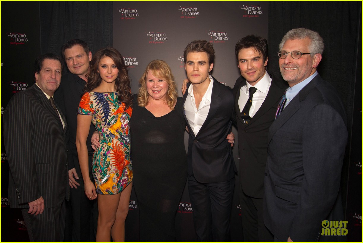 Ian Somerhalder & Nina Dobrev: 'Vampire Diaries' 100th Episode