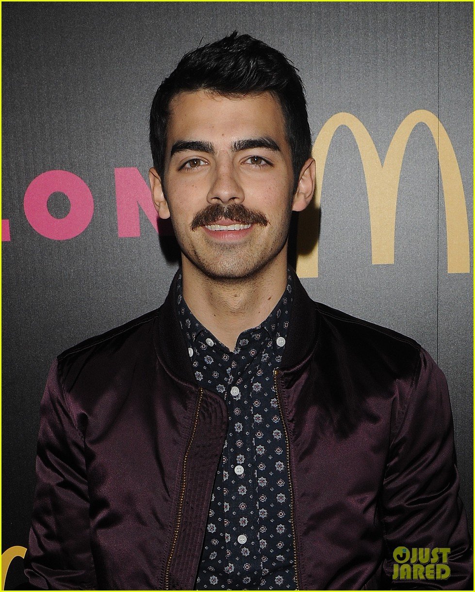 Demi Lovato & Mustachioed Joe Jonas: Nylon Magazine Party!: Photo