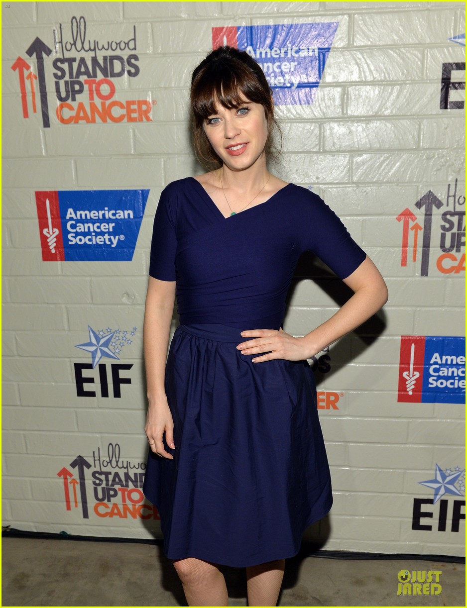 Zooey Deschanel & Heidi Klum Stand Up to Cancer!: Photo 3043331 | 2014