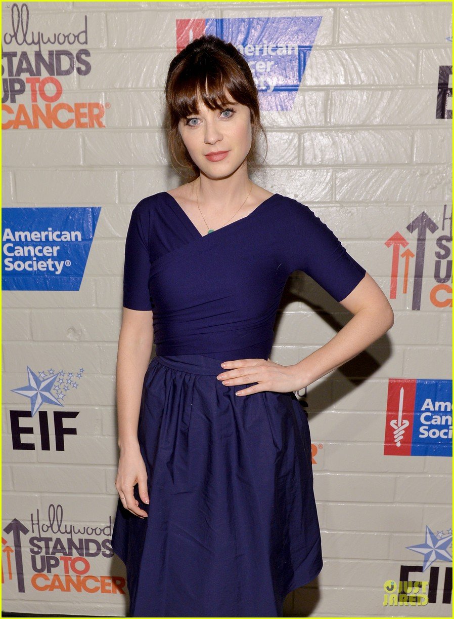 Zooey Deschanel & Heidi Klum Stand Up to Cancer!: Photo 3043334 | 2014