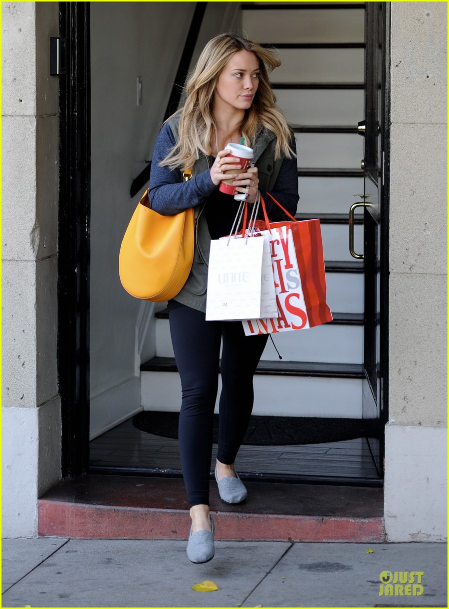 Hilary Duff: Park Date with Luca After Hair Appointment!: Photo 3022409