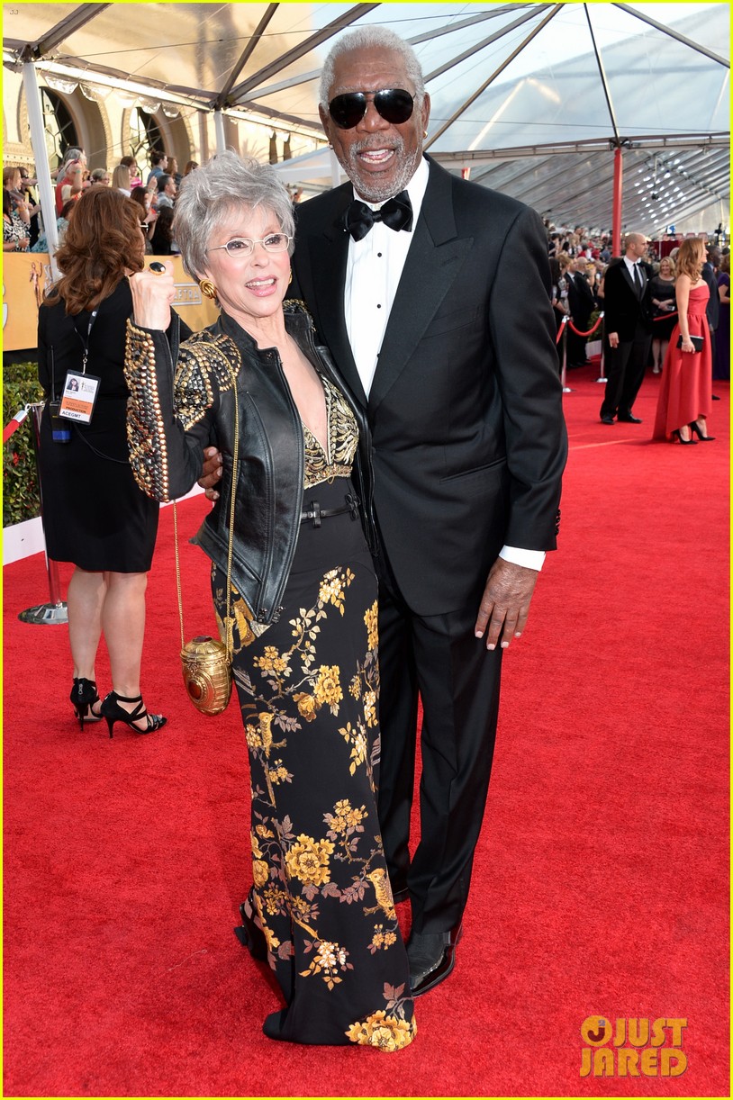 Rita Moreno and Freeman SAG Awards 2014