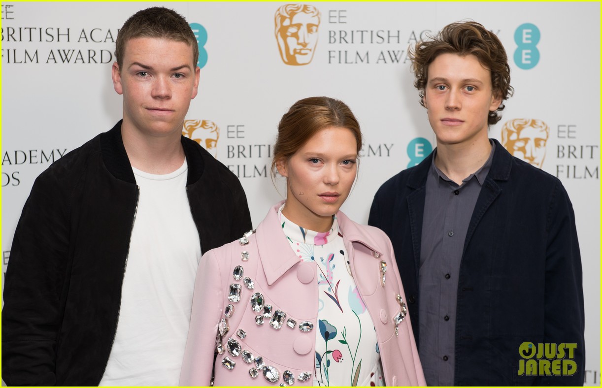 Lea Seydoux & Will Poulter: BAFTA Rising Star Nominees 2014!: Photo