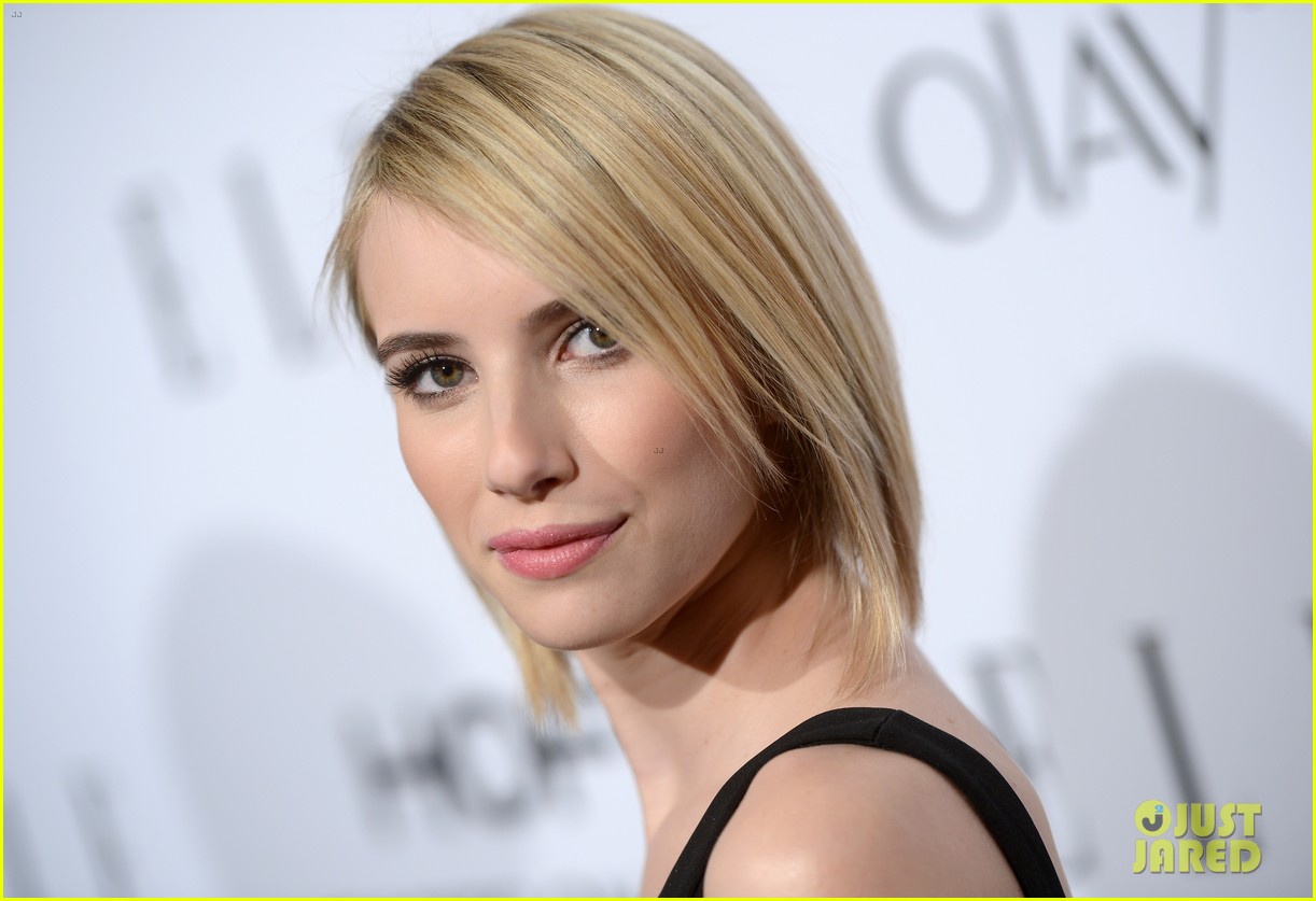 Emma Roberts Debuts New Haircut At Elle S Women In Tv Celebration