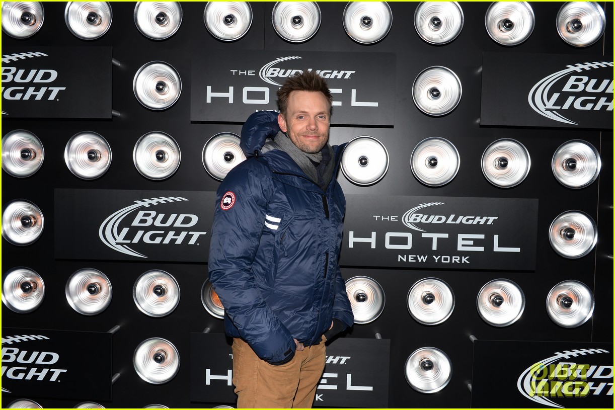 Kevin Bacon & Josh Lucas Party at Bud Light Hotel Over Super Bowl