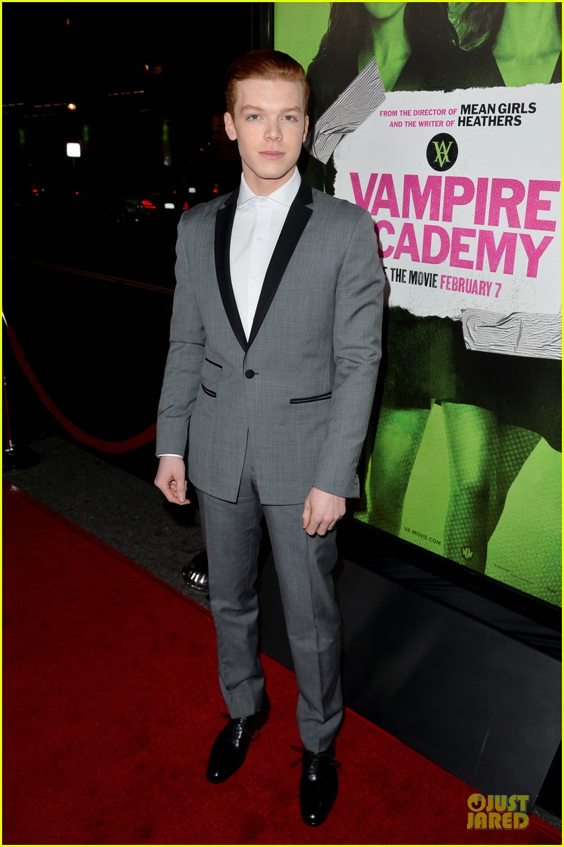 Dominic Sherwood & Cameron Monaghan: 'Vampire Academy' Premiere!: Photo