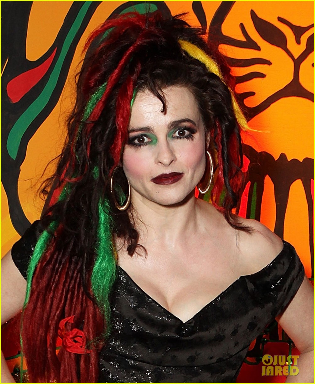 Helena Bonham Carter S Multi Colored Dreadlocks Are The Perfect