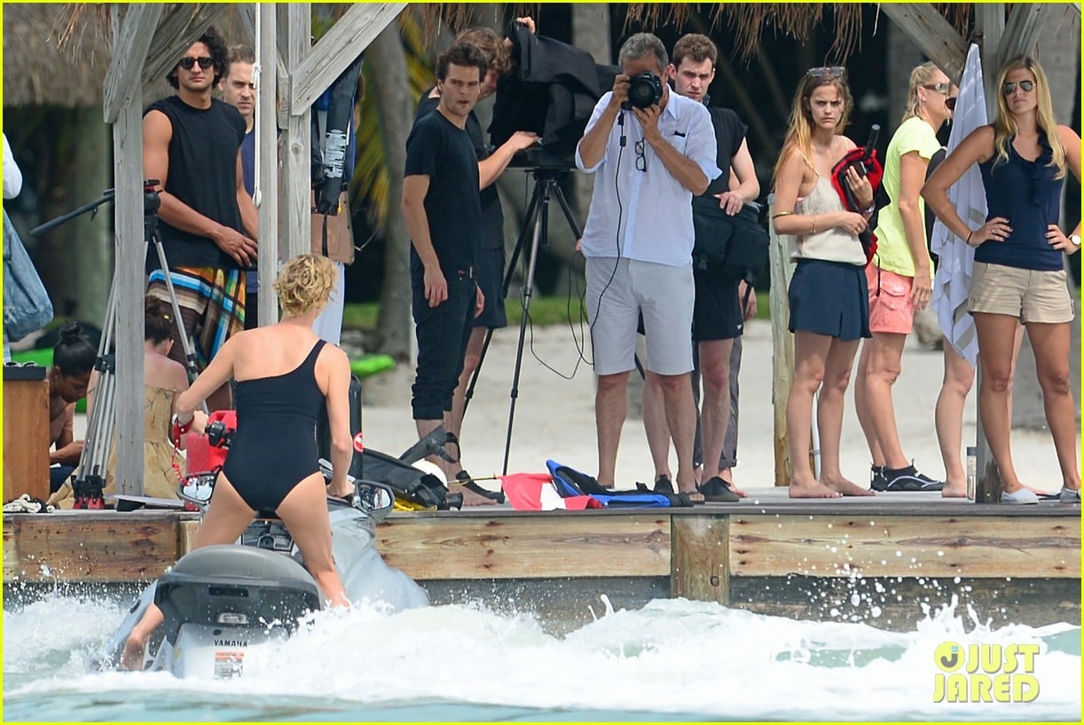 Charlize Theron's Bathing Suit Body is So Enviable As She Works a Jet Ski Photo 3075481