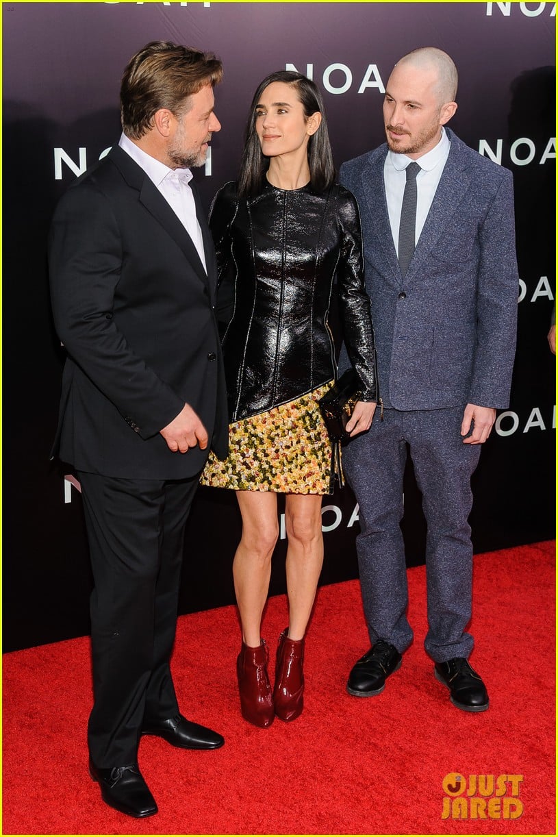 Jennifer Connelly & Russell Crowe Rule the Red Carpet at 'Noah' NYC