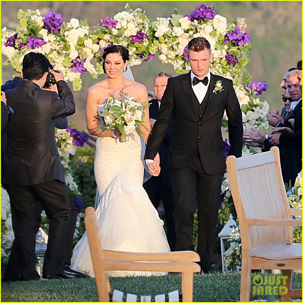 Backstreet Boys� Nick Carter is Married Wedding Photos