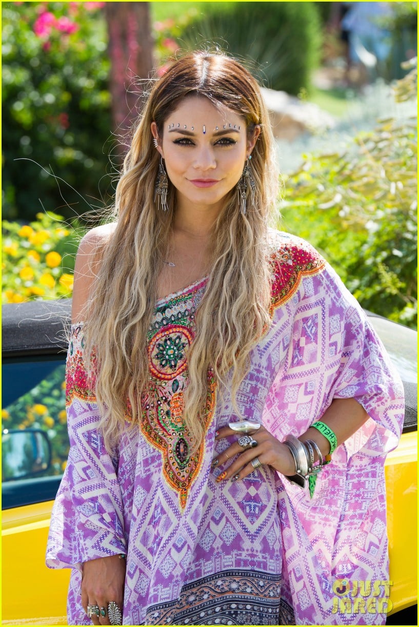 Vanessa Hudgens & Ashley Benson Reunite at Coachella Pool Party!: Photo
