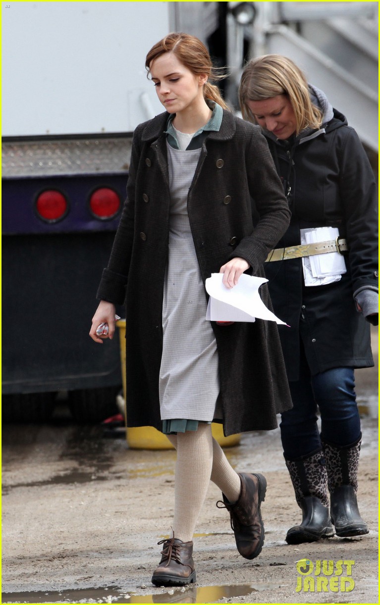 Emma Watson Celebrates 24th Birthday on 'Regression' Set - See the