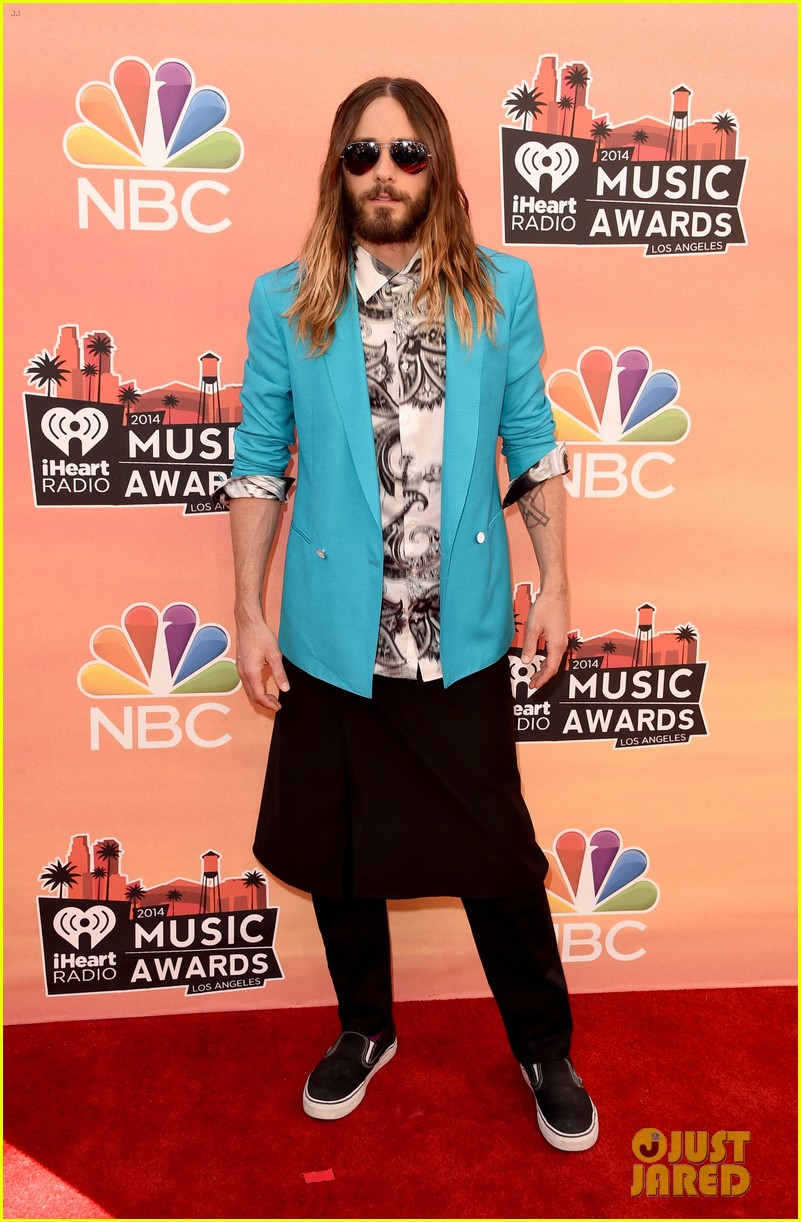 Jared Leto Wears a Skirt at the iHeartRadio Music Awards 2014 Photo