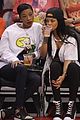 rihanna melissa forde cheer on clippers 05