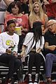 rihanna melissa forde cheer on clippers 09