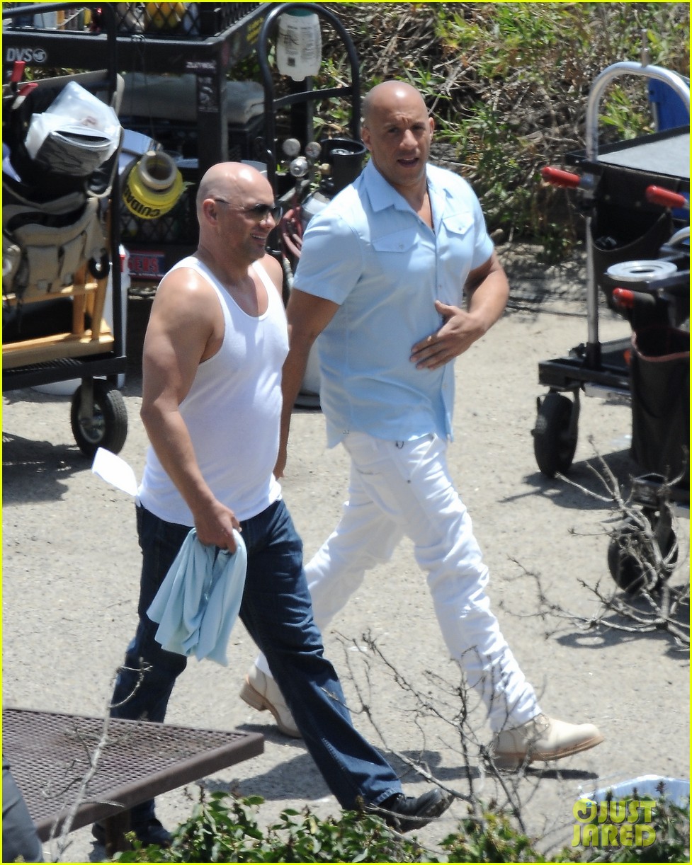 paul walkers brothers get to work on fast furious 7 with the cast 053118125