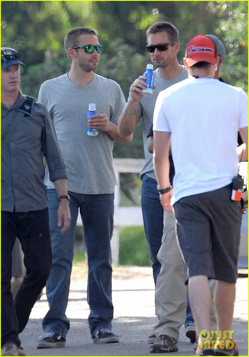 Paul Walker's Lookalike Brothers Spotted Again on 'Fast & Furious' Set Photo 3116016 Caleb