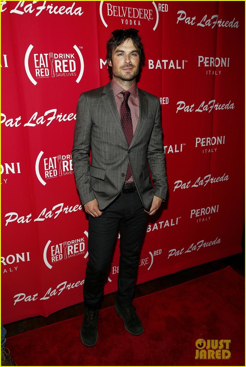 Ian Somerhalder Sports Scruff for 'Eat (RED). Drink (RED). Save Lives