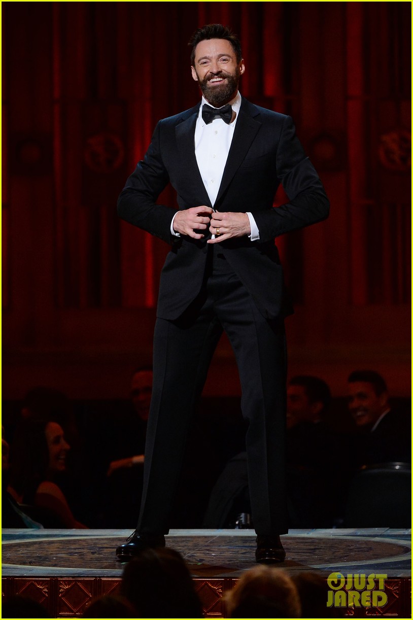 Hugh Jackman Bounces Through Tony Awards 2014 Opening Number! (Video
