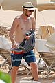 zachary levi shirtless hawaii beach vacation 06