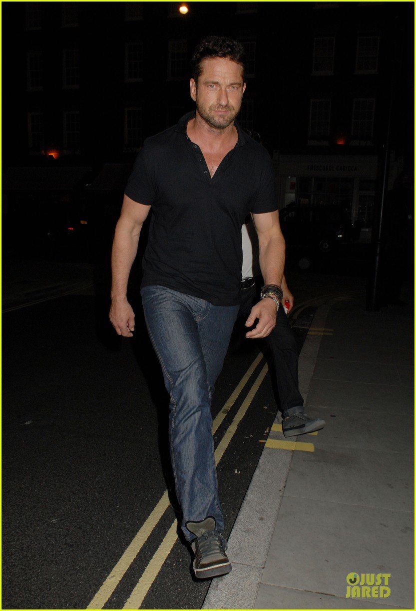 Gerard Butler Looks Like a Serious Stud After Hugo Boss Fragrance