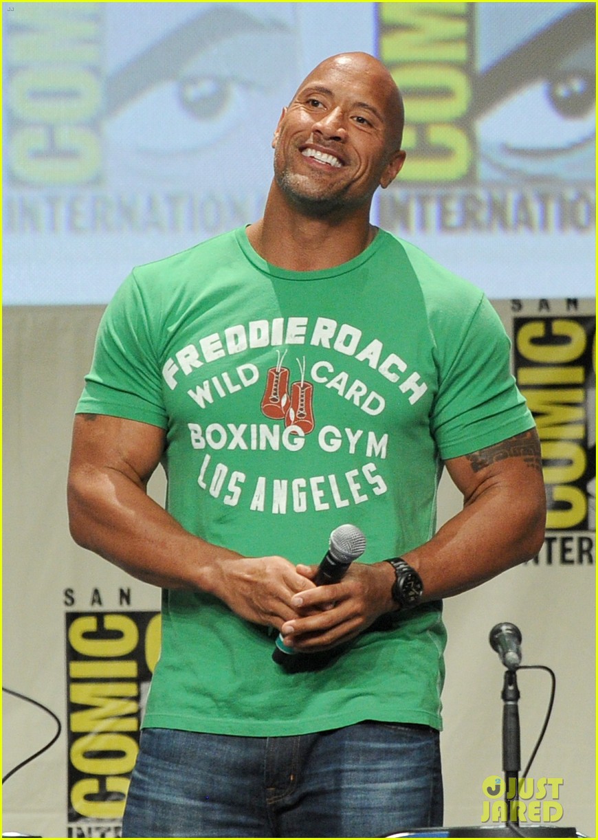The Rock Makes His Presence Known at Comic-Con! (Video): Photo 3163222