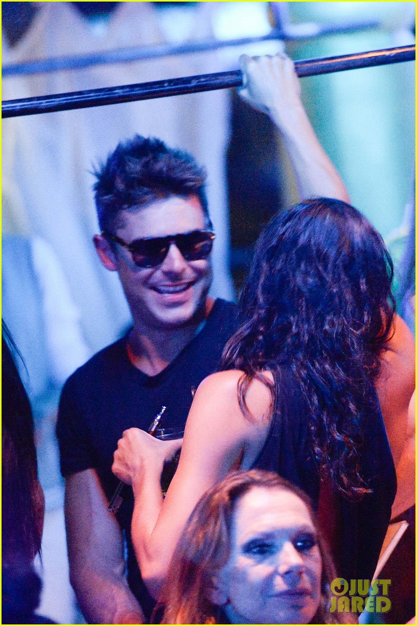 Zac Efron Michelle Rodriguez Kiss Dance Extremely Close On
