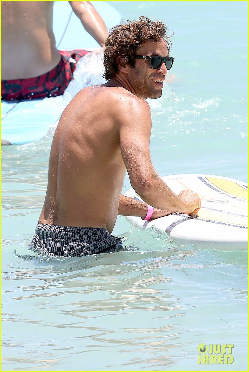 Jack Johnson Shows Off Hot Body for Shirtless Surf Session!: Photo