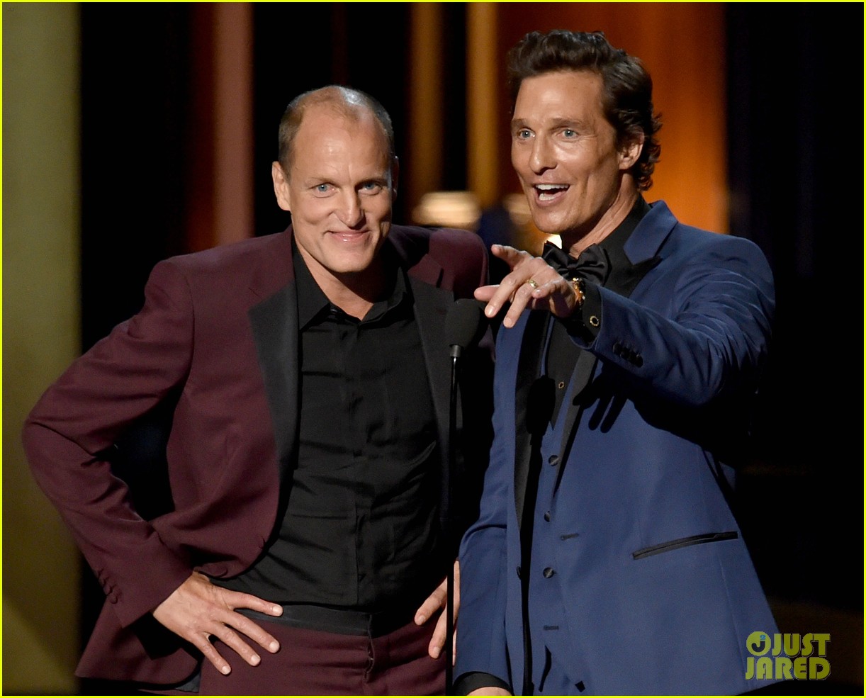 Matthew McConaughey & Woody Harrelson Channel 'Night at the Roxbury' at
