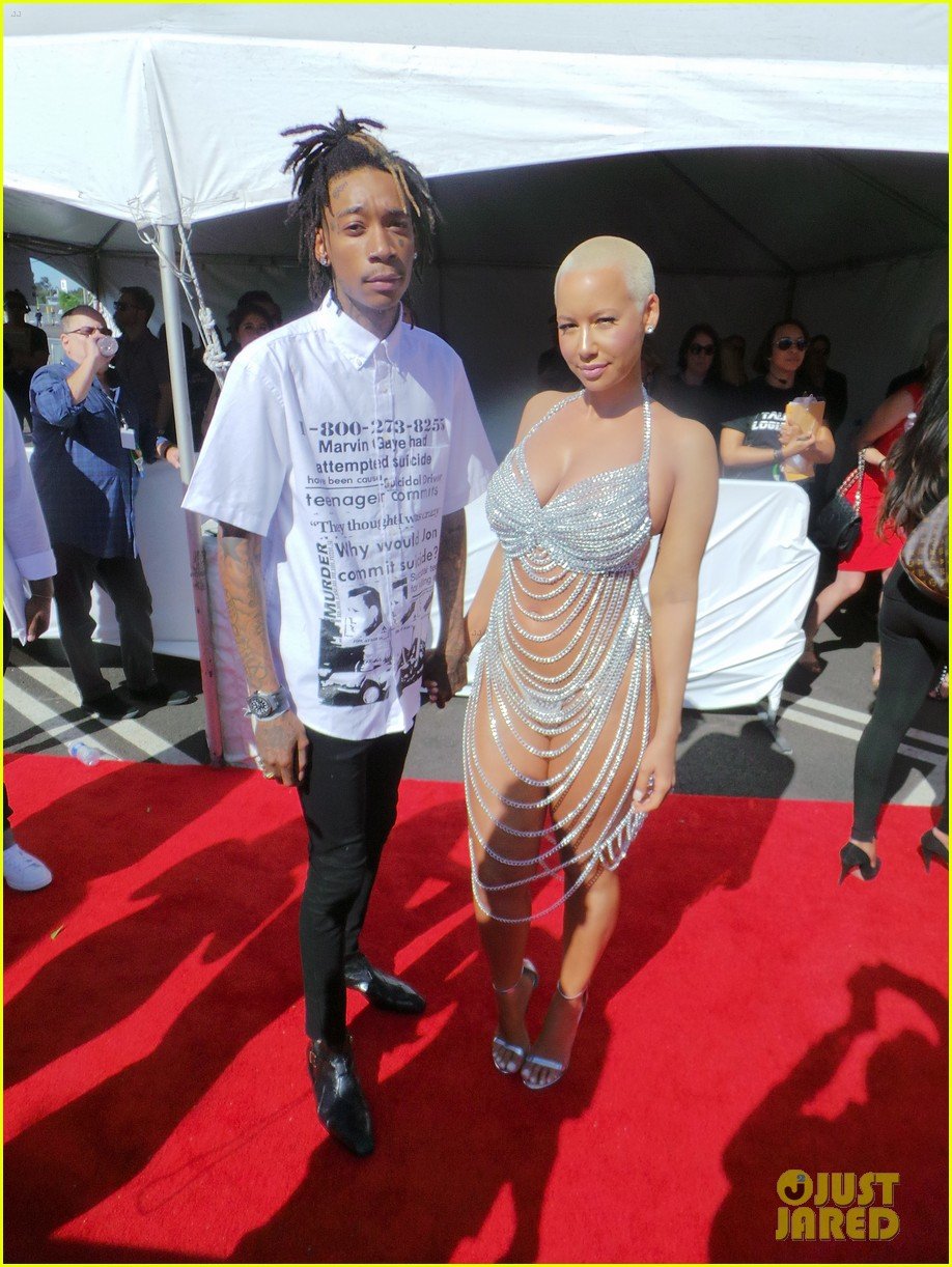 Amber Rose Is Practically Naked on MTV VMAs 2014 Red ...

