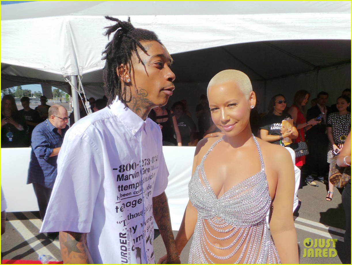 Amber Rose Is Practically Naked on MTV VMAs 2014 Red ...
