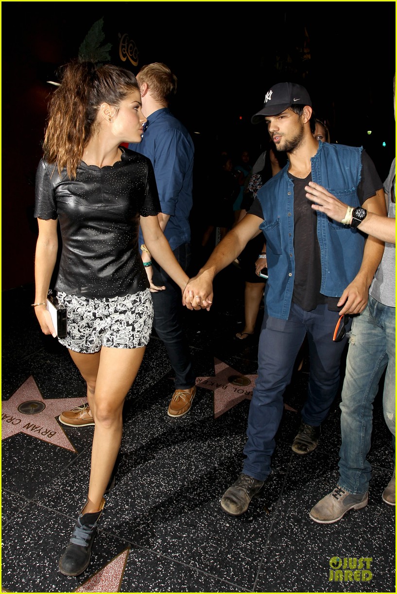 taylor lautner marie avgeropoulos strong hollywood 17