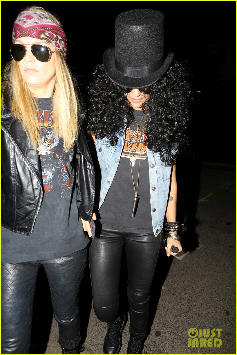 Jessica Alba Goes as Slash from Guns N' Roses for Halloween! Photo 3231431 2014 Halloween