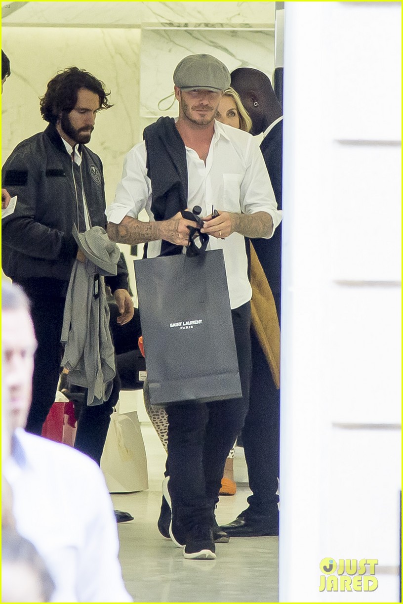 david beckham saint laurent jeans