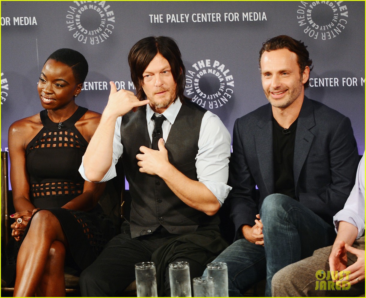 Norman Reedus & ‘Walking Dead’ Cast Feel Alive at Comic Con: Photo