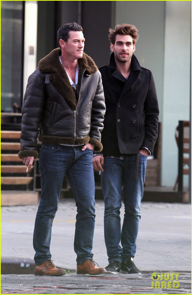 Luke Evans Steps Out with Rumored Boyfriend Jon Kortajarena For Lunch Date