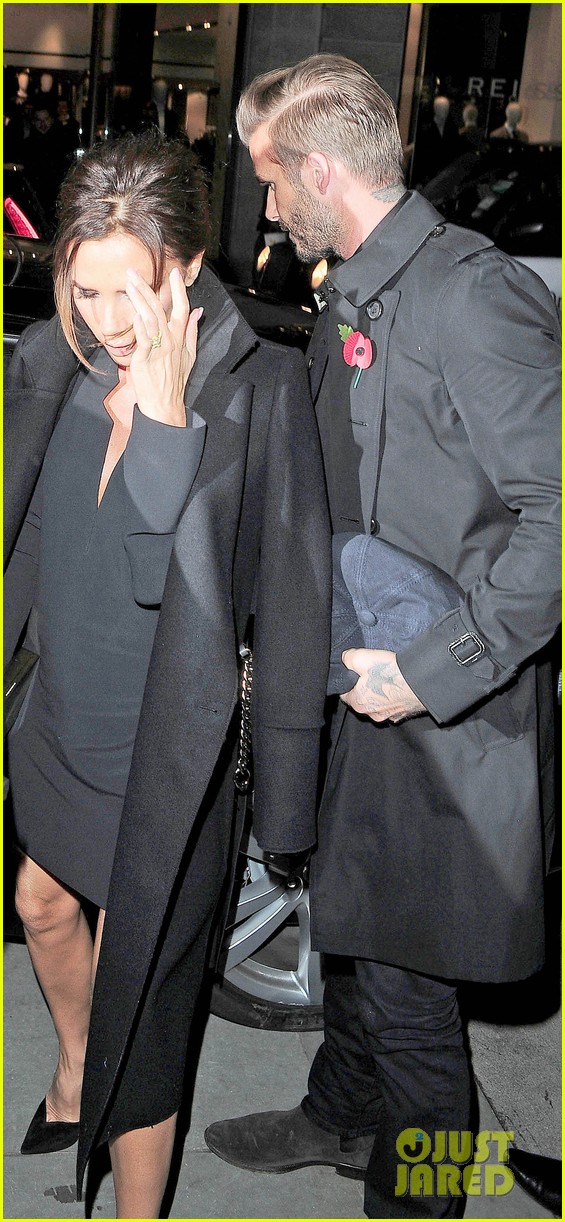 david beckham burberry