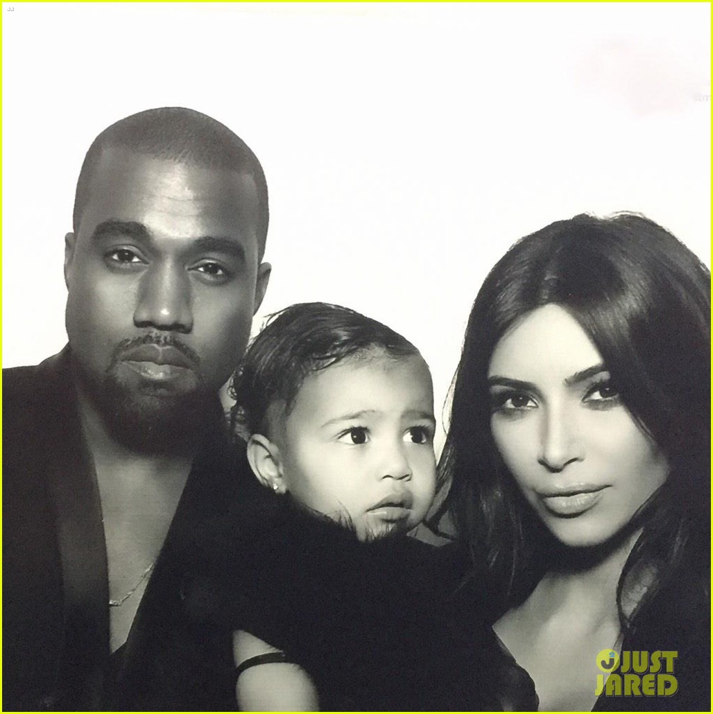 Kim Kardashian's Daughter North West Takes First Photo Booth Pics at