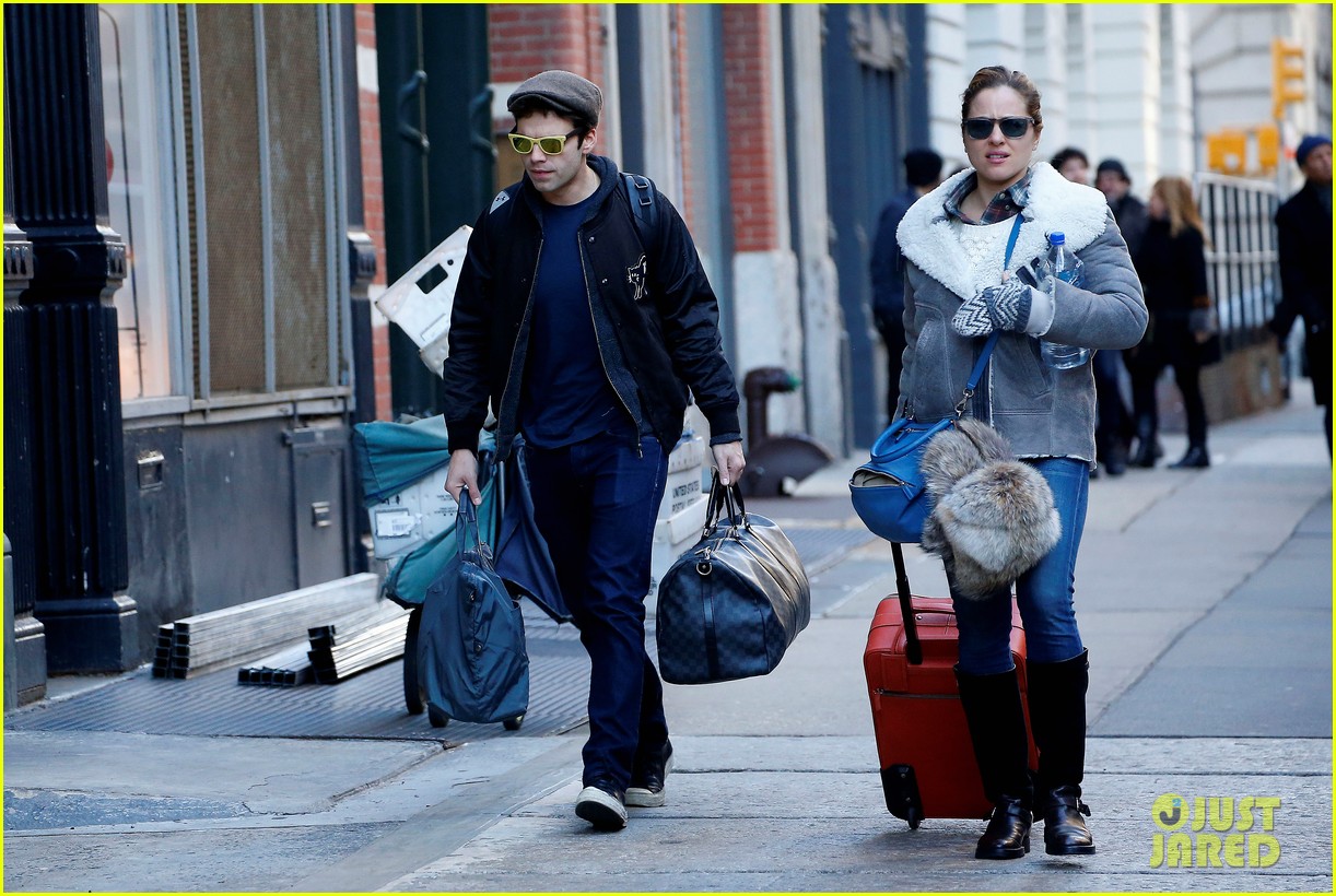 Sebastian Stan Had a 'Very Good Year' With Girlfriend Margarita Levieva