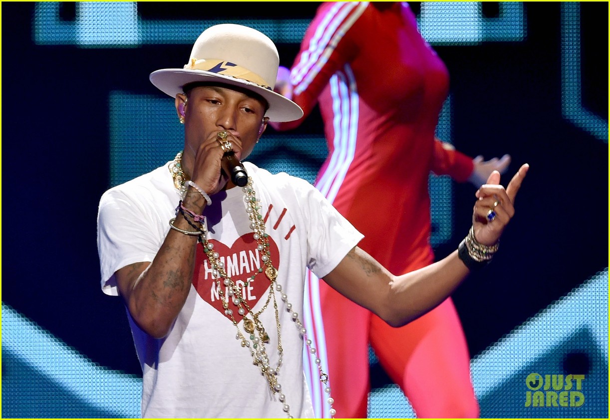 Pharrell Williams Woke Up to the Best Grammy News This Morning: Photo