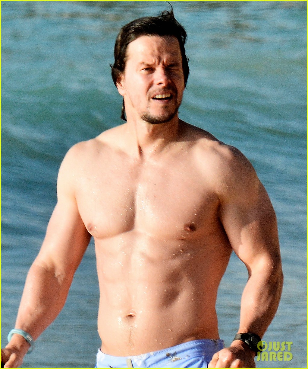 Mark Wahlberg Goes Shirtless In Fourth Swimsuit Of His