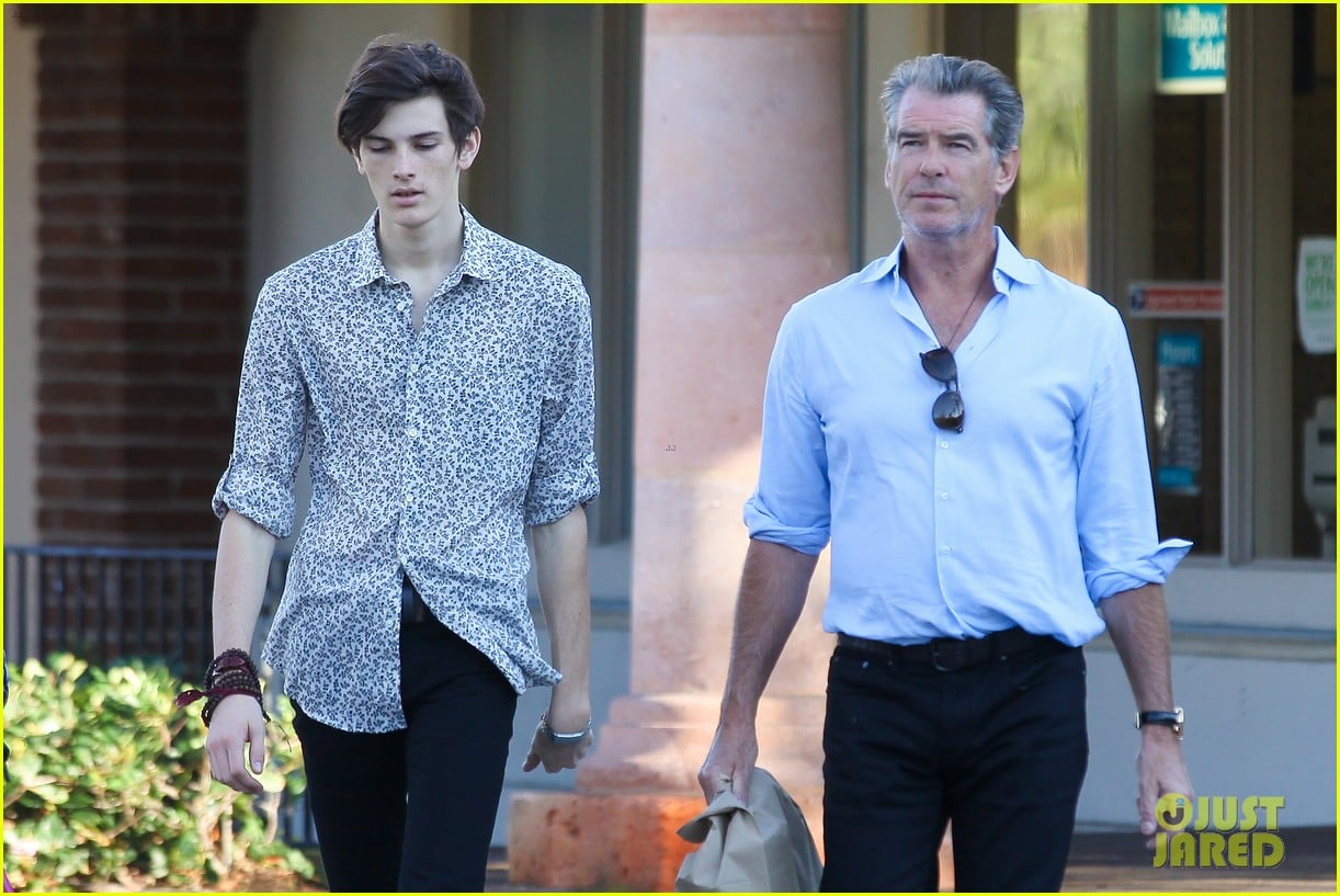 Pierce Brosnan's Model Son Dylan Stands Tall on 18th Birthday Photo