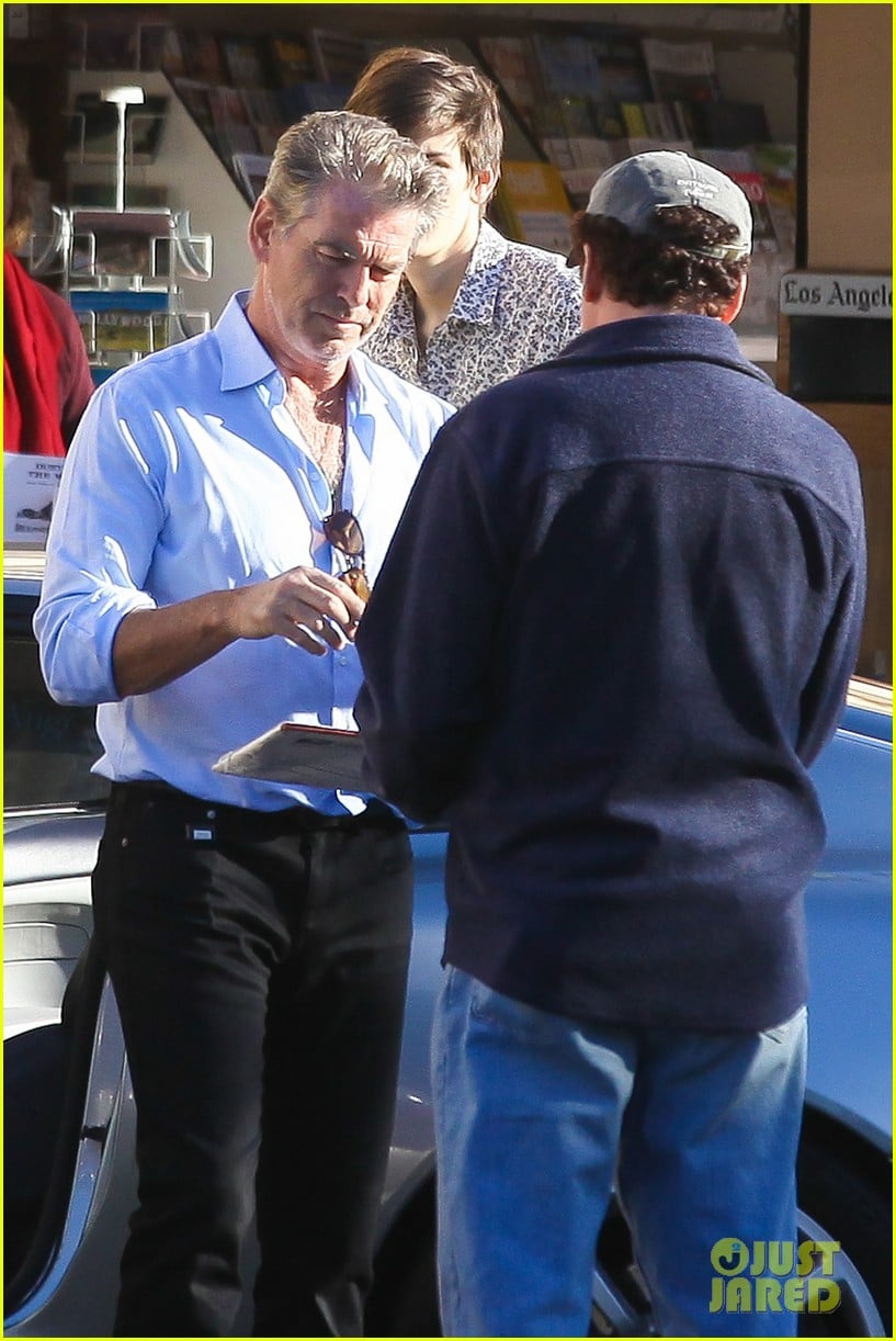 Pierce Brosnan's Model Son Dylan Stands Tall on 18th Birthday Photo 3280631 Dylan Brosnan