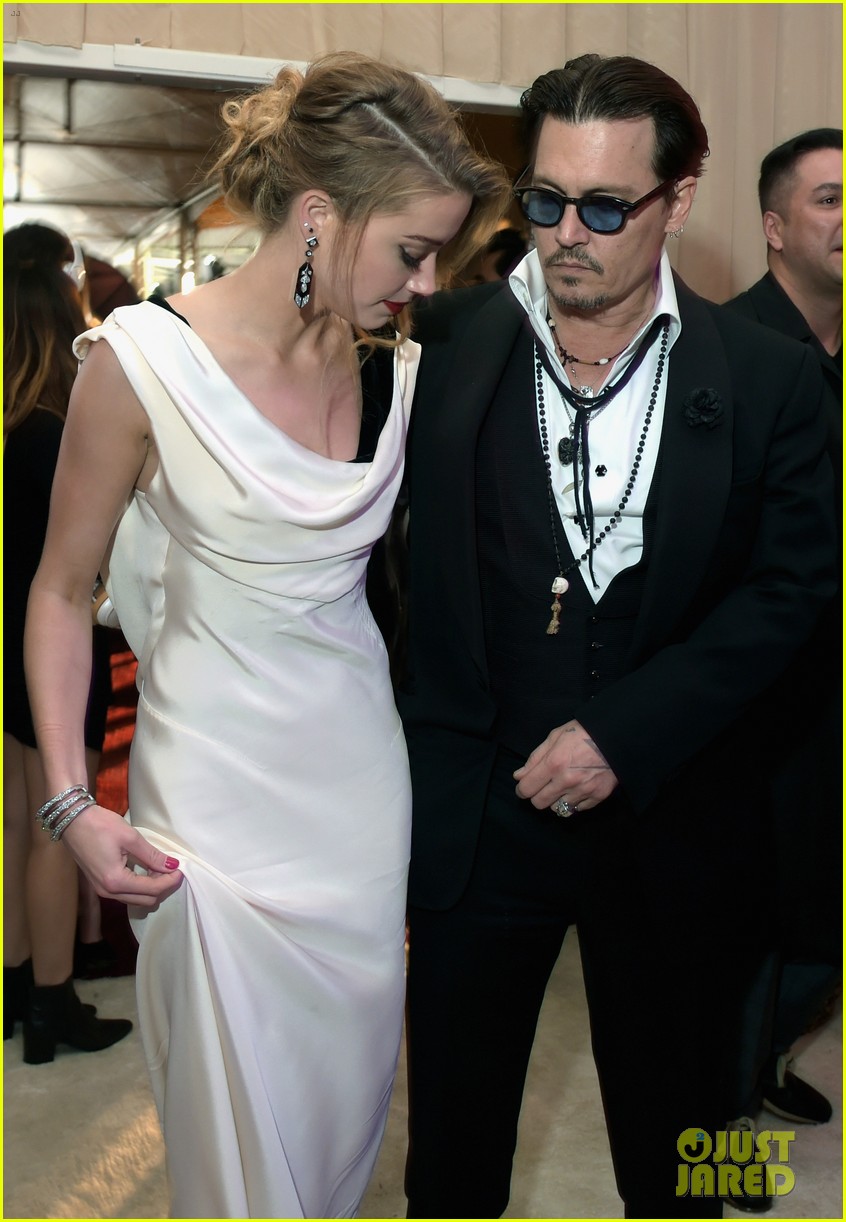 Amber Heard Gets Fiance Johnny Depp's Love & Support at Art of Elysium Gala 2015 Photo 3276873