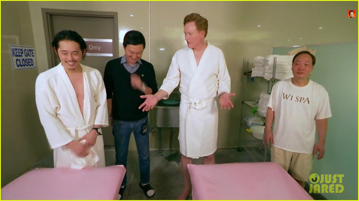 Walking Dead Star Steven Yeun Gets Naked With Conan O 