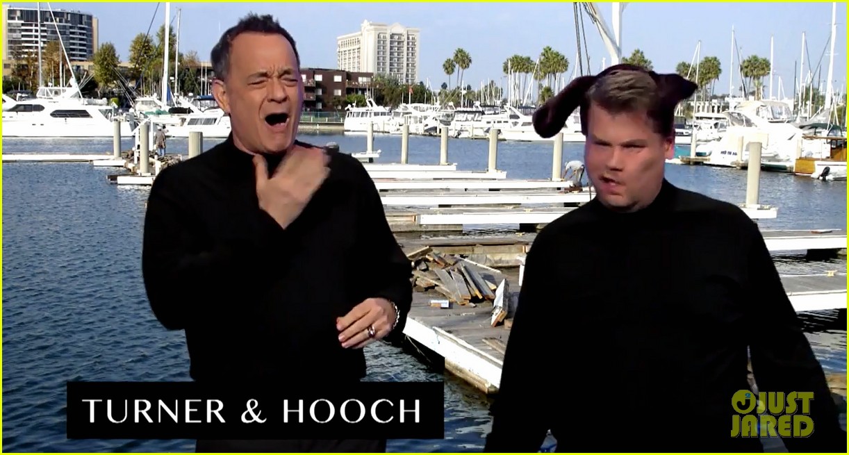 Tom Hanks & James Corden Perform Every Tom Hanks Movie in Under 7 Minutes Watch Now! Photo