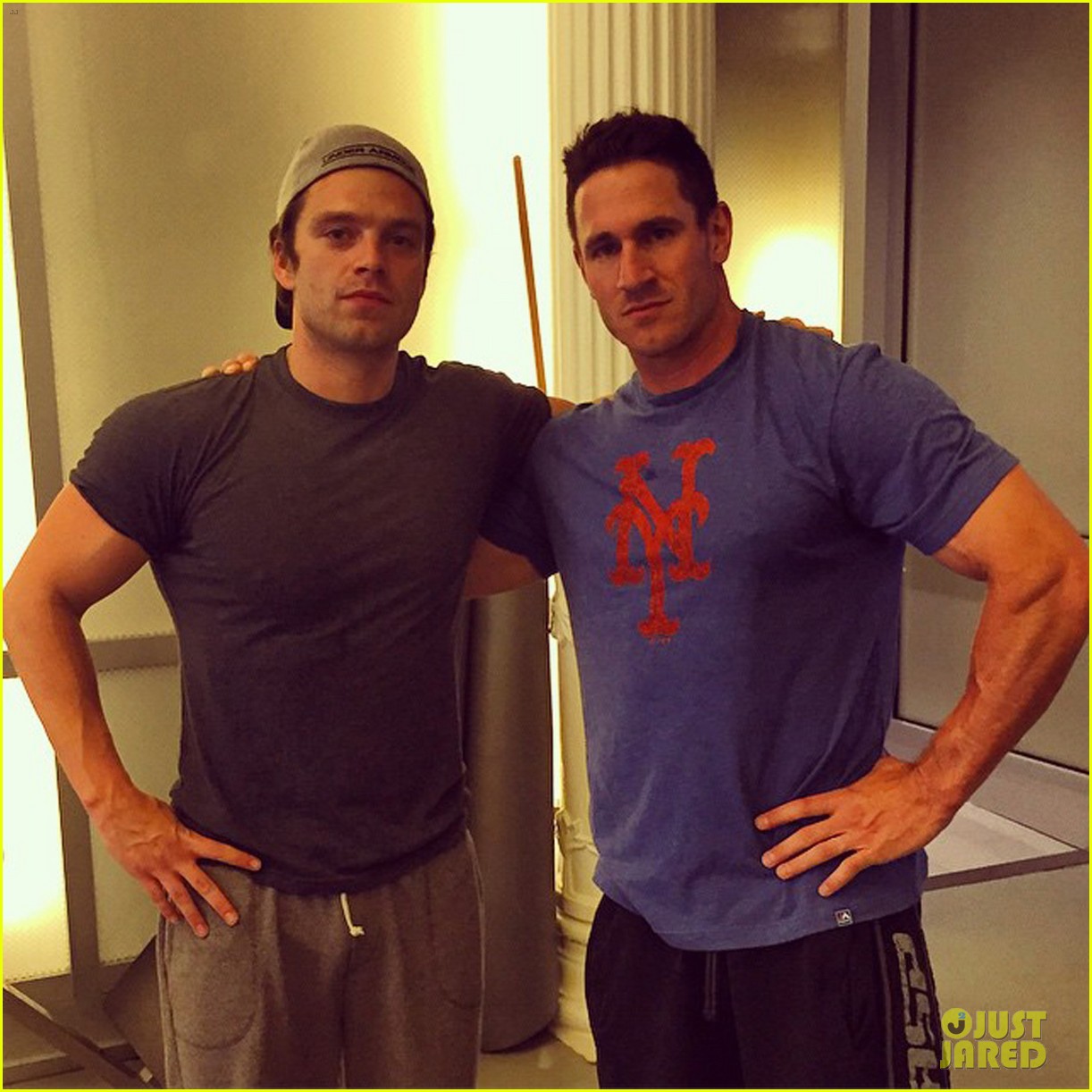 Sebastian Stan & Girlfriend Margarita Levieva Enjoy Sunday Stroll in