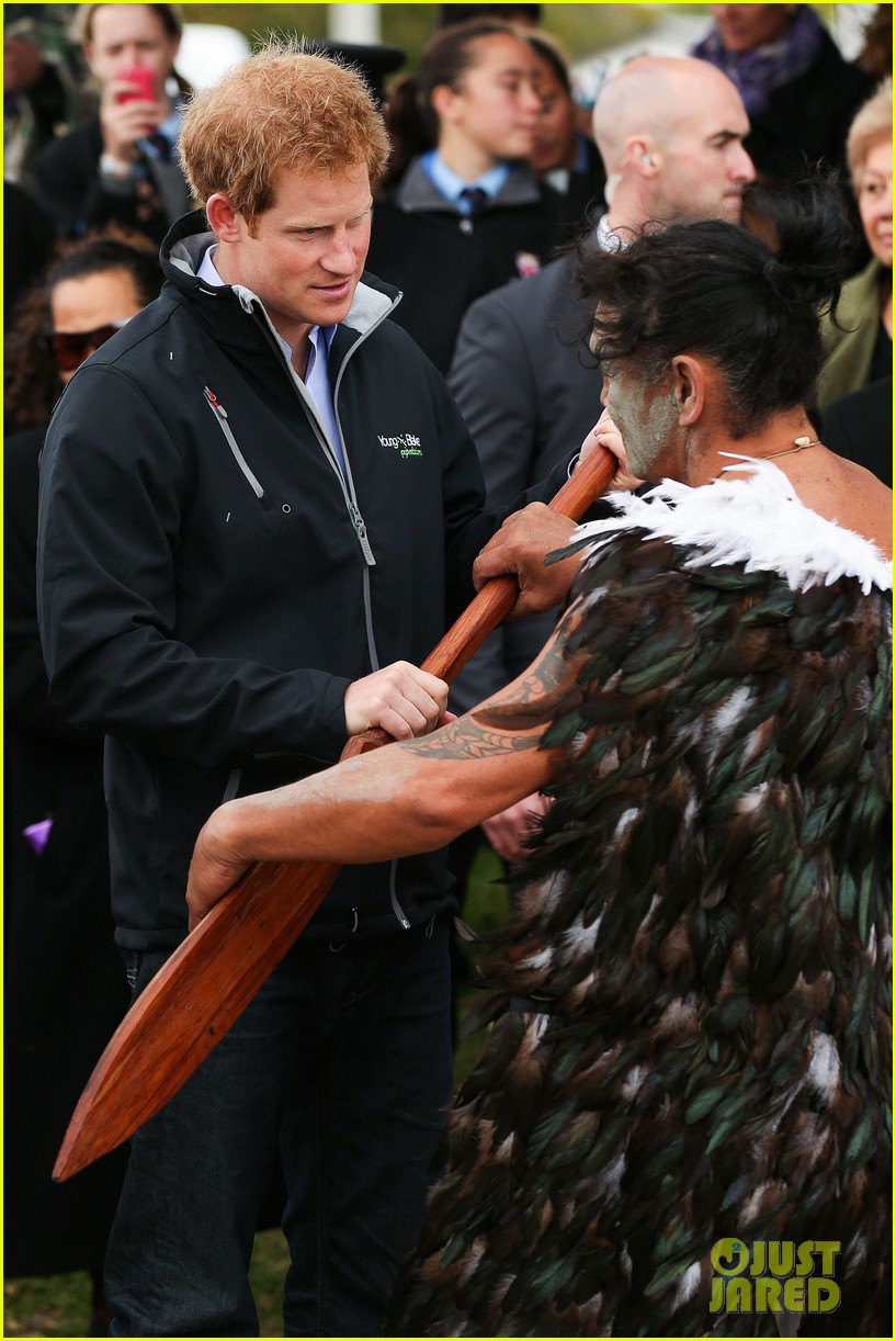 Prince Harry Into Putiki Marae Comittee in New Zealand! Photo