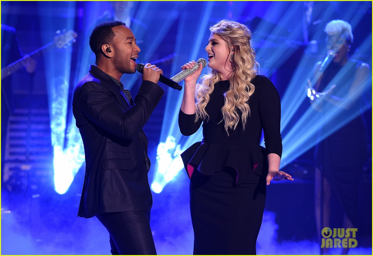 Meghan Trainor & John Legend Perform Duet 'Like I'm Gonna Lose You' on